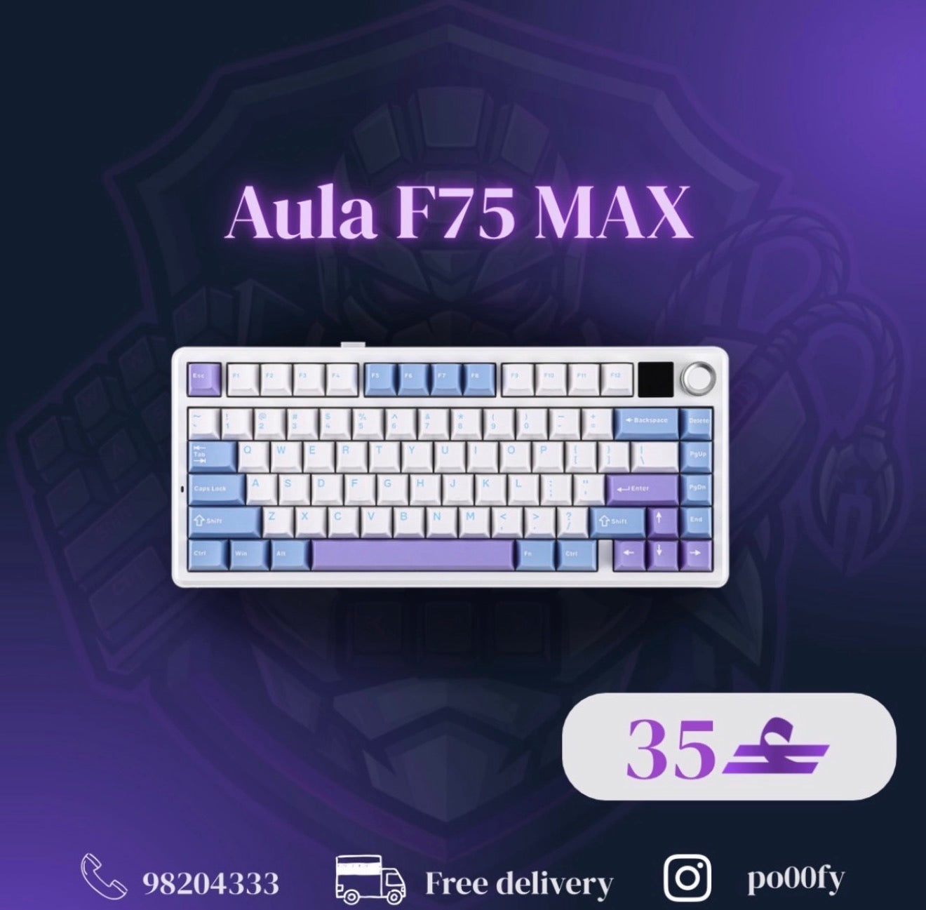 Aula F75 MAX