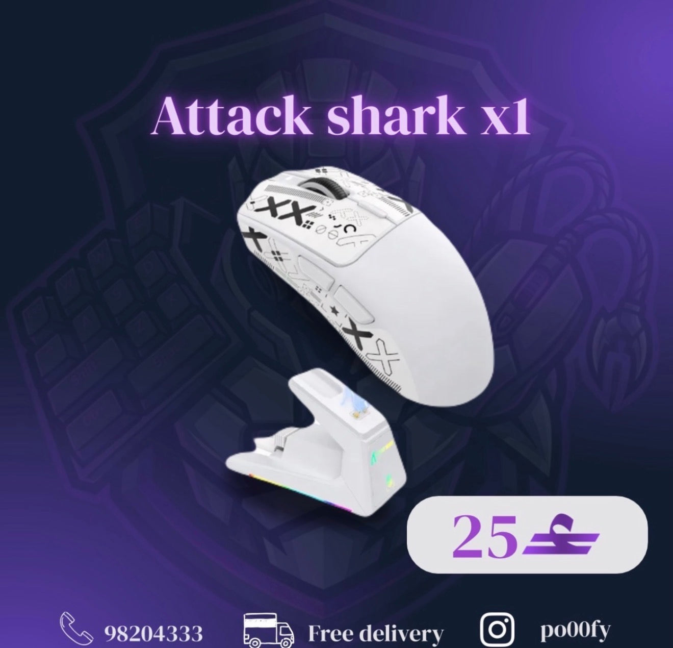 Attack Shark x1