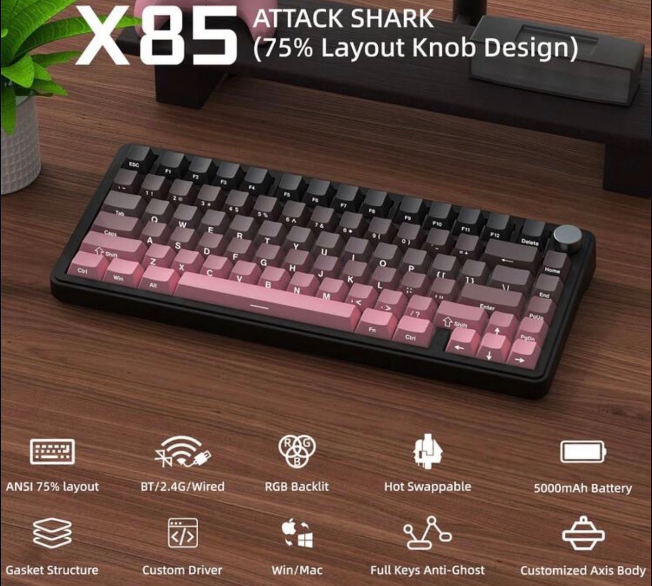 Attack Shark x85 pro
