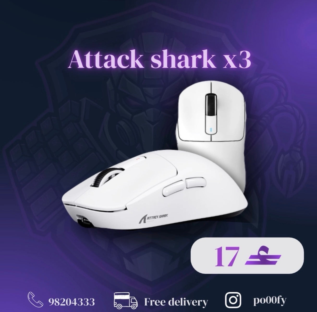 Attack Shark X3